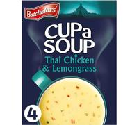 Batchelors Cup a Soup Thai Chicken & Lemongrass Instant Soup Sachets, 88 g Box (Pack of 9 Boxes - Each Contains 4 Sachets)