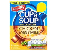 Batchelors Cup a Soup with Croutons Chicken & Vegetable Pack 110g (Pack of 9 x 122g)