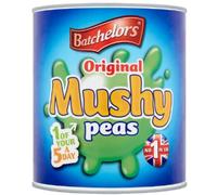 Batchelors Original Mushy Peas - 3000g x 6 Pack | Classic British Side Dish | Ready-to-Serve Pea Puree for Catering & Restaurants