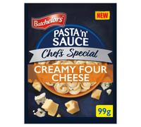 Batchelors Pasta 'n' Sauce Chef's Special Creamy Four Cheese Instant Pasta Ready Meal, 99 g Packet (Pack of 1)