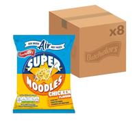 Batchelors Super Noodles Air Dried Chicken Flavour, 80 g (Pack of 8)