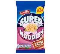 Batchelors Super Noodles Bacon Flavour 90g - Case of 8 (Price Marked)