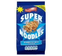Batchelors Super Noodles BBQ Beef Flavour, Instant Snack Ready in 4 Minutes, 100 g (Pack of 24)