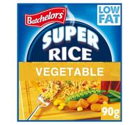 Batchelors Super Rice Golden Vegetable Flavour Low Fat Ready Meal, 90 g (Pack of 1)