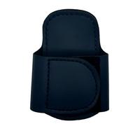 BATCLIP - The Original Leather Stethoscope Holster | Handmade in Maine | Sturdy Hip Clip | No More Neck Carrying or Loss (Navy Blue)