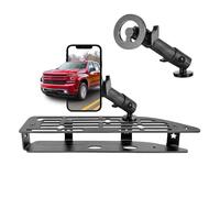 Batdiary 2024 2025 Silverado 1500 Magnetic Phone Mount Compatible with 2022 2023 2024 2025 Chevy Silverado GMC Sierra Accessories Metal Cell Phone Holder Dash Platform Mount