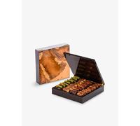 Bateel Bateel Wood Gulf Map Assorted Mix Box Of Filled Dates 810g