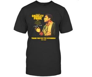 BATEHYU Charley Pride Memorial T-Shirt | cotton