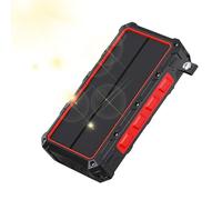 Batería Externa Solar, Batería Externa De Manivela Con Luz Led, Batería Externa in-alámbrica Plegable Con Función De Alarma Sos Y Brújula Integradas Para Ciclistas, Pes-ca Y Senderismo