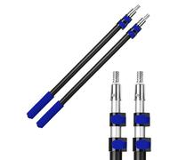 Bates- Extension Pole, 2.4 to 6 Ft, 2 Pack, Dark Blue, Telescopic Pole for Painting and Cleaning