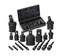 Bates- Impact Socket Adapter and Reducer Set, 4-pcs, Impact Sockets Adapter Sets, Impact Adapter, Socket Adapter Set, 1/2 to 3/8 Socket Adapter, 3/8 to 1/2 Socket Adapter, 3/8 to 1/4 Socket Adapter