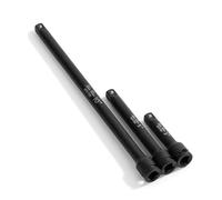 Bates- Impact Socket Adapter Set, 3 PCS, 1/4", 3/8" and 1/2", with Holder, Socket Adapter Set, Socket Adapter for Drill, Impact Driver Socket Adapter