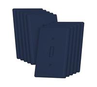 Bates- Light Switch Cover, Switch Plate Covers, Pack of 10, navy blue