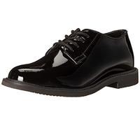 Bates mens Sentry Oxford High Gloss Uniform Dress Shoe, Black Gloss, 7.5 Wide US
