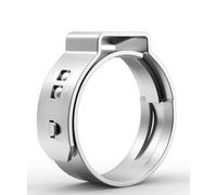 Bates- PEX Cinch Clamp Rings, 1-Inch, 50 Pack, Stainless Steel, Pex Clamps, Pex Rings, 1 Pex Crimp Rings, Pex clamp, 1 inch Pex Clamps, Pex Pipe Clamps, Crimp Clamps, 1 inch Pex Crimp Rings