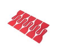 Bates- Plastic Putty Knife Set, 3 Inch, 10 Pack, Red, Plastic Paint Scraper, Spackle Tool, Putty Scraper