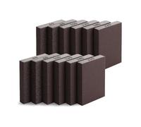 Bates- Sanding Sponge, 12 pcs, 60/80/100/120/180/220 Grit Assortment, Washable and Reusable, Sandpaper Block, Sanding Blocks for Wood, Sanding Pad, Drywall Sanding Block, Drywall Sanding Sponge