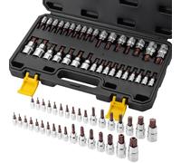 Bates- Tamper Proof Torx Bit Set, 34 Pieces Set, T4-T40, Torx Security Bit Set, Security Star Bits Set