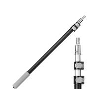 Bates- Telescoping Pole, 2.4 to 6 Ft Long, Black & Gray, Paint Roller Extension Pole for Painting