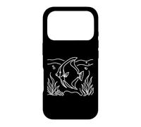 Batfish Line Art Aquarist Case for iPhone 17 Pro