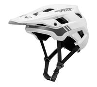 BATFOX Bike Helmet, Mountain Bike Helmet for Men Women Adults Youth, Ventilated Cycling Helmet for MTB Road Bike, Breathable Helmet for BMX Skateboard Roller Skating Dirt Bike, Adjustable (White, M)