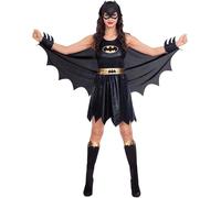 Official Dark Batman Batgirl Men's Ladies Couples Superhero Fancy Dress Costume