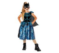 Batgirl Costume Kids Superhero Fancy Dress Outfit Batman DC Comics Book Day
