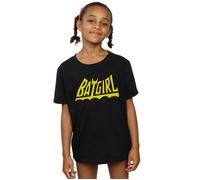 DC Comics Girls Batgirl Logo T-Shirt Black 12-13 Years