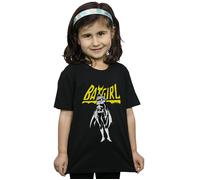 Batgirl Pose Cotton T-Shirt DC Comics Black 5-6 Years
