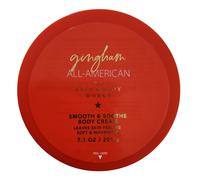 Bath and Body Works All American Gingham Womens Smooth and Soothe Whipped Body Cream in a Jar