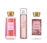Bath & Body Works - Champagne Toast - Daily Trio - Shower Gel, Fine Fr
