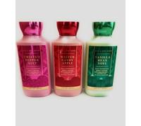 Bath and Body Works Holiday Traditions Christmas Lotion Gift Set of 3 Full Size Body Lotions: Vanilla Bean Noel, Winter Approx.