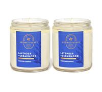 Bath and Body Works Lavender Cedarwood (7oz/ 198 g) 2-Piece Pack Single Wick Candle