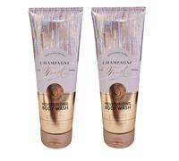 Bath and Body Works Moisturizing Body Wash 10 oz each - Pack of 2 (Champagne Toast)