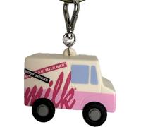 Bath and Body Works White & Pink Milk Bar Delivery Truck Pocketbac Hand Sanitzer Holder