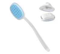 Bath Back Scrubber | Soap Reservoir Detachable Anti-Slip Long Handle