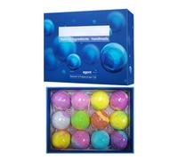 Bath Ball for Girls - Natural Safe Colourful Bubble Game - Bath Shower Ball as Bulk Pack, for Women, Mothers Wives, Friends, Family Time, Garden, Pool, Home, Playtime, Water Feature Swimming