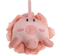 Bath Ball - Ultra-Soft Turtle Shape, Multi-Purpose Foaming Net for Infants, Fun Bath Toy for Parent-Child Time (Pig)