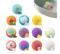 Bath Balls 12-Piece Organic Colorful Gentle