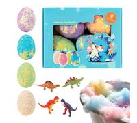 Bath Balls for Boys - 12 Piece Funny Bath Bombs with Toy Inside, Kids BathBalls with Surprise Dinosaur Toys, Play Set for Boys and Girls, Relaxation Gift for Birthday Holiday Fun