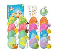 Bath Balls for Children - Colourful Relaxing Shower Tablets Shower Bath Ball for Party and Basket Fillers Home Travel Holiday Apartment Bathroom Holiday and Birthday