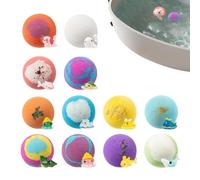 Bath Balls for Kids | 12 Pieces Refreshing Colorful Foaming