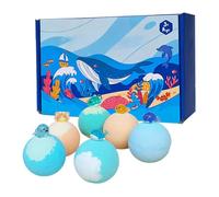 Bath Balls for Kids | Gentle Handmade with Glow-in-the-Dark Toys Inside | Fragrance Bubble Bath - for Children Teens Adult Women Men Kid Boys Hotel Bathroom Spa During Christmas