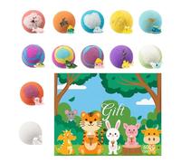 Bath Balls For The Kids,Twelve Pieces Multicolored Frothing | Christmas Stocking Fillers Bath Balls With Toys | For All Teens, Families, Kids, Boys, Girls, Daughters And Also Sons