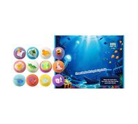 Bath Balls for Women | Delicate Scented Foam 12 Pieces, Practical Refreshing Gift with Toys - Shower Ball | For Shower, Bath, Boys, Girls, Socks, Cestin