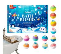 Bath Balls with Toys Inside - 12 Pieces Bathing Product for Evaluation | Fizzy Bath Ball Set with Resilient Build Sl or Boys Girls Birthday Holiday Summer Travel Utility