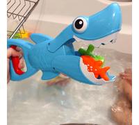 Bath Bathtub Toy Hungry Shark Grabber Toddler Fish For Kids Girl & Boy