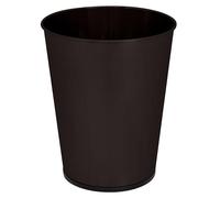 Bath Bliss 5 Liter Small Wastebasket | Round Open Top | Trash Can | Bathroom | Bedroom | Kitchen | Office | Dorm | Disposal Waste Bin | Garbage | Oil Rubbed Bronze