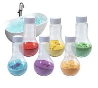 Bath Bo-mbs Potions, Natural Shower Balls, Toddler Bubble Foam Colors Fizzies, Bathtub Toys with Fruit Scent, Fun Science Baths Time Buddy, Interactive Bath Bo-mbs
