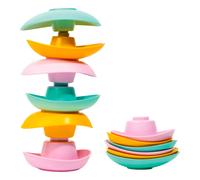 Bath boats - Set of 6 Multicoloured one size